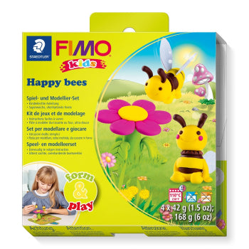 Fimo for & play modelling kit - Happy bees
