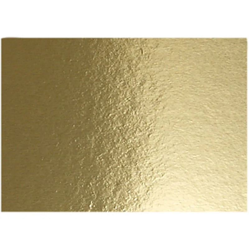 A4 Metallic Foil Card Gold