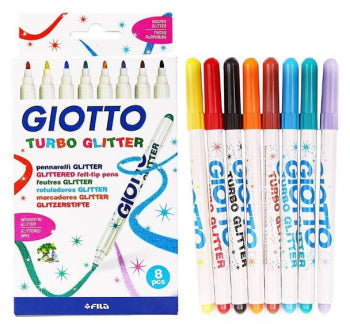 Glitter Felt Tips - Giotto