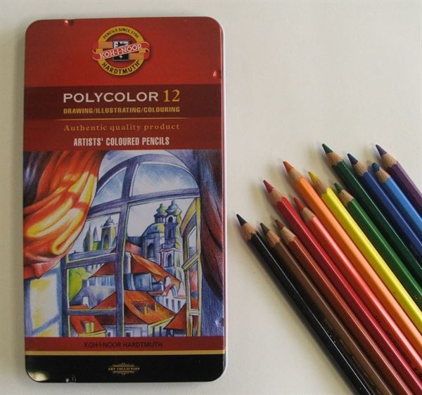 Koh-I-Noor Polycolour Pencil Tin Sets