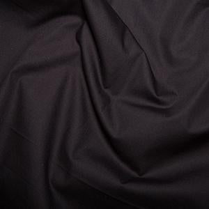 100% Cotton Poplin Plain Black 45 Inches/114cm Wide