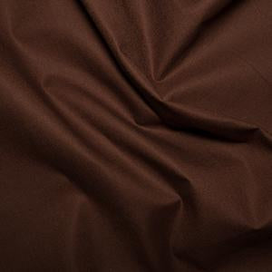 100% Plain Cotton Klona Fabric 135cm/54 inches Wide Brown