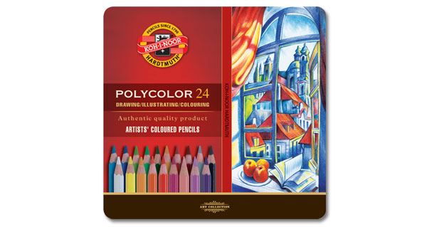 Koh-I-Noor Polycolour Pencil Tin Sets