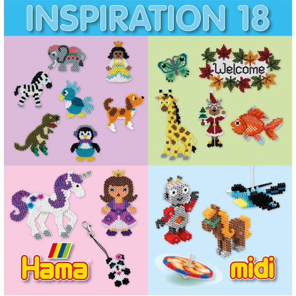 Midi Hama Beads Design Inspiration Book 18
