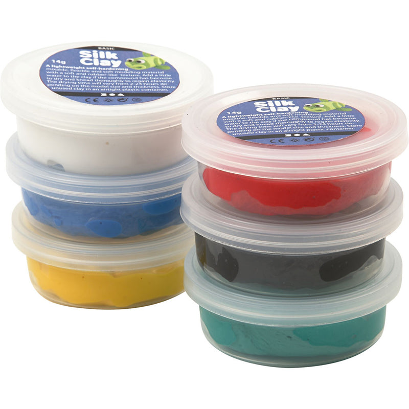 Silk Clay - Assorted Colours Basic 1