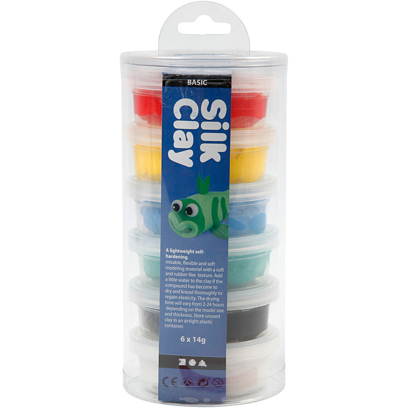 Silk Clay - Assorted Colours Basic 1
