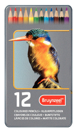 Bruynzeel Coloured Pencil Tin - Set of 12