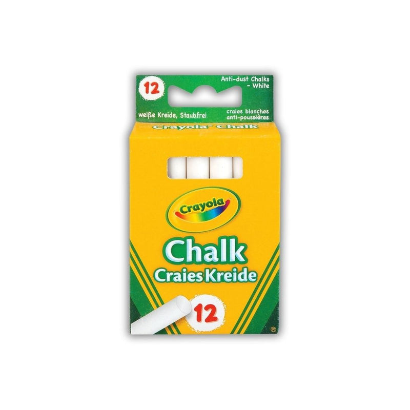 Crayola Anti-Dust Chalks - White
