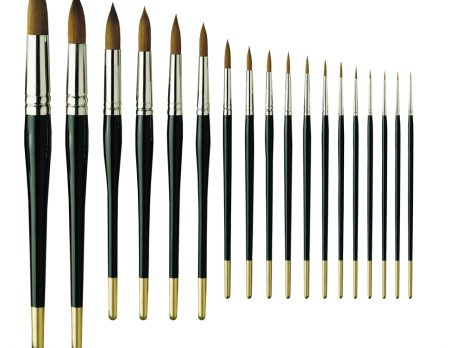 Black Pro Arte PROLENE Brushes - Series 101