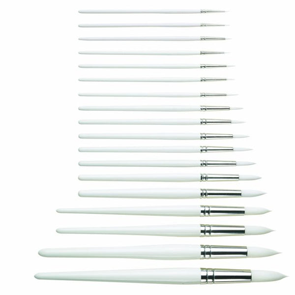 Pro Arte POLAR Round white nylon Brushes - Series 31