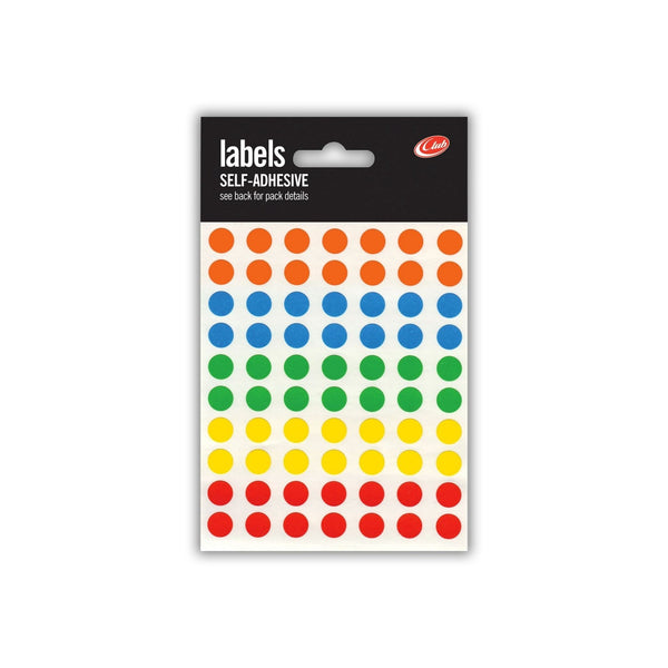 Self Adhesive Labels - 8mm dots