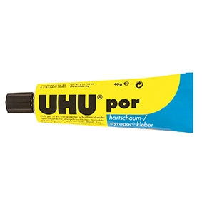 UHU Por Glue for Expanded Polystyrene Glue - 50ml