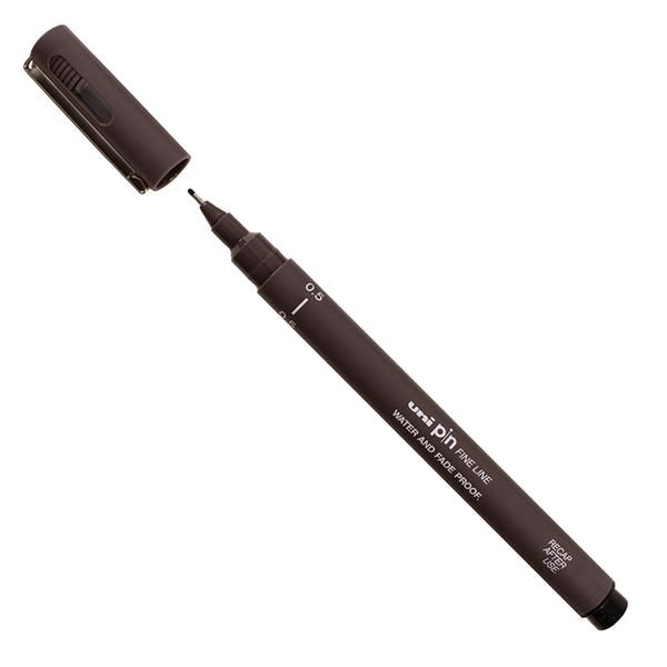 GREY & SEPIA - Uni Pin Fineliner Pens