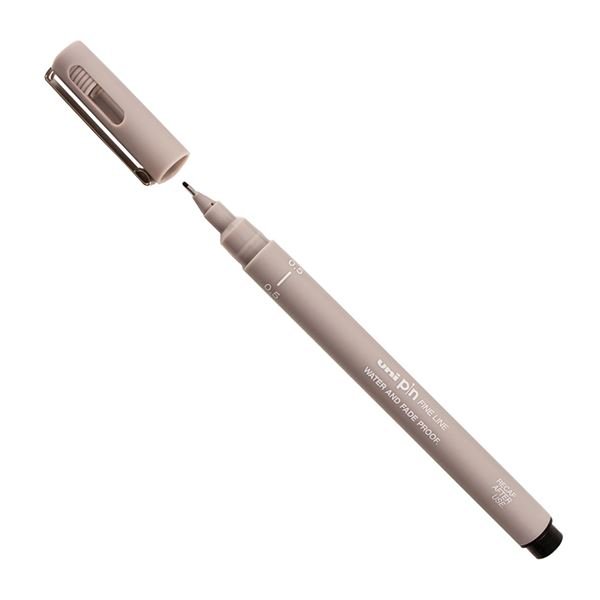 GREY & SEPIA - Uni Pin Fineliner Pens