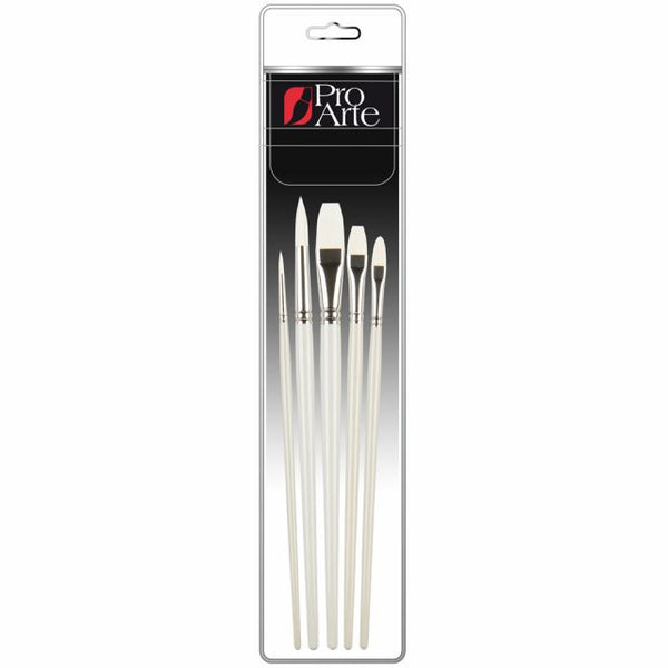 Pro Arte Paint Brush Bristlene Set - W16