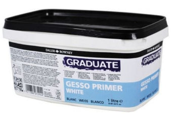 Daler Rowney Graduate Gesso Primer - 1L White