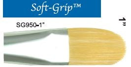 Royal & Langnickel soft-grip Gold Taklon Brushes