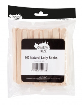Lolly Sticks - 100 Pack